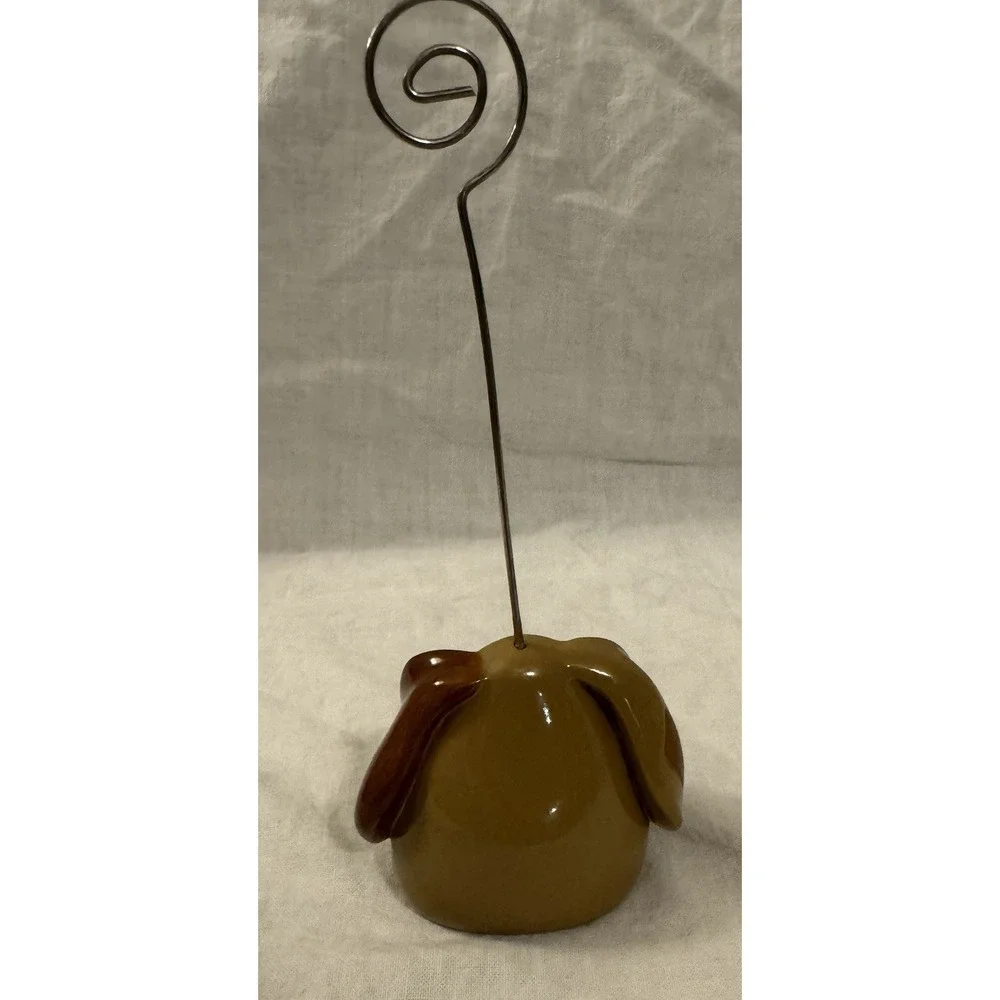 Set 7 Drink Photo Name Place Note Card Holders Animals Flamingo Pig‎ Dog Octopus